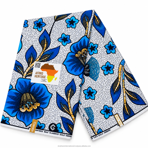 Tissu en organza imprimé Ankara africain en gros, textile en coton pour vêtements, robes, jupes, couture, rideaux, jouets pour garçons - Product Image 6
