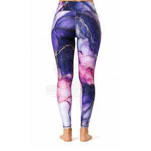 Leggings de yoga à taille élastique, fabriqués en usine, best-sellers, vêtements de fitness, couleur et taille personnalisées. - Product Image 4