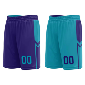 Custom Team Name 2-<b>Piece</b> Summer Short Sleeve Printed Anti-Bacterial 100% Polyester <b>Mesh</b> Fabric Basketball Jersey Uniform - Product Image 3