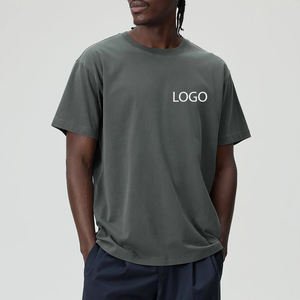 Fournisseur en gros de t-shirts pour hommes à manches courtes, tendance, pour un usage décontracté, vêtements de sport décontractés, design respirant et confortable / logo - Product Image 1