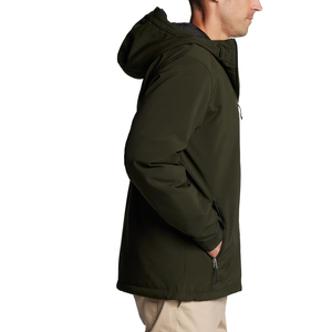 Solid Color Custom Design And Print Men Softshell Jacket Custom Logo Outdoor Waterproof Breathable Men Softshell Jacket - Product Image 3