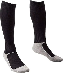 Chaussettes de compression athlétiques multi-sports mi-hautes, tricotées, antidérapantes, pour baseball, basketball, football, tennis, volley-ball - Product Image 3