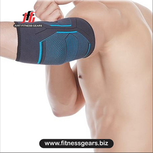Genouillère en néoprène noir avec bordure rouge, à enfiler, compression, soutien, respirante, protection, haltérophilie, antidérapante, professionnelle, unisexe - Product Image 4
