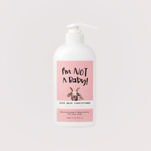 Acondicionador de cabello coreano K-Beauty I'm Not A Baby, acondicionador de cabello infantil con leche de cabra, 500 ml, hecho en Corea, cuidado infantil - Product Image 1