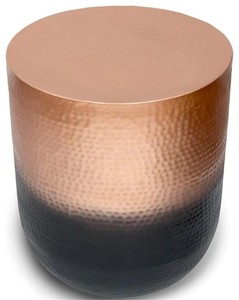 handmade black /metal side <b>table</b> for living room <b>small</b> round hammered metal accent <b>table</b> modern <b>gold</b> metal end <b>table</b> for bedroom - Product Image 4