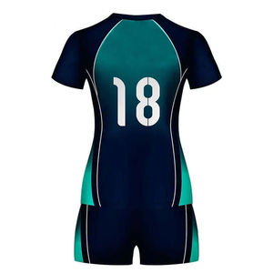 ชุดวอลเลย์บอลออกแบบเองได้ตามต้องการ รุ่นใหม่ล่าสุด ชุดยูนิฟอร์มสำหรับผู้ชายและผู้หญิง ดีไซน์ใหม่ ชุดสั่งทำพิเศษ - Product Image 2