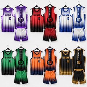 Conjunto de Uniforme de Baloncesto Personalizado para Hombre, Sublimado, Ligero, Transpirable, Camiseta y Pantalones Cortos para Equipo, Fabricante de Ropa Deportiva Transpirable - Product Image 2