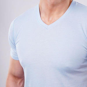 T-shirts amples à manches courtes pour hommes, en coton premium, style streetwear, col rond, pour l'été, vente en gros, fournisseur de vêtements OEM ODM - Product Image 3