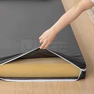 Protector de Colchón Impermeable de Alta Calidad con Tela de Poliéster Resistente, Cierre Seguro, Lavable a Máquina y para Uso en Todas las Estaciones - Product Image 6