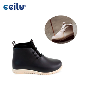 Eco Friendly Versatile Waterproof Rainboots Closed Toe Walking Shoes XpreSole Panto High Top Autumn Summer - Product Image 1