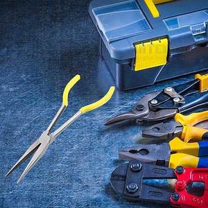 11 Inch <b>Long</b> Reach Needle <b>Nose</b> Pliers Extra <b>Long</b> Stainless Steel Jewelry Making Pliers for DIY - Product Image 4