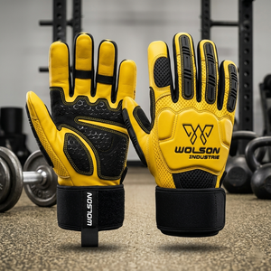 Premium Full Finger Gym Gloves Comfortable Anti Slip Grip Workout Fitness Weightlifting Training Gloves for Men and Women. - Product Image 4