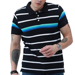 Chemise polo à manches courtes pour homme, vêtements de rue décontractés d'été, nouvelle collection, tissu jersey uni, grande taille, séchage rapide, design personnalisé - Product Image 6