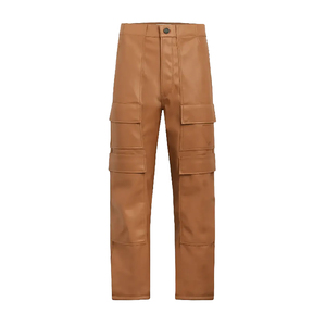 Midweight Best Selling <b>Men</b> <b>Leather</b> <b>Pants</b> for Sale High Street Winter Casual Wear Premium Quality - Product Image 1