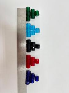 Russian High Quality Faceted Glass Beads 8mm to 25mm Large Hole Pink Blue Necklace Craft Beads for Jewelry Making Bulk Supply - Product Image 2