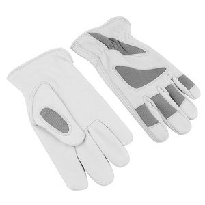 Fabricants directs d'usine, gants de travail en cuir de qualité supérieure, couleurs et designs demandés par les clients, gants de travail en cuir résistants. - Product Image 4