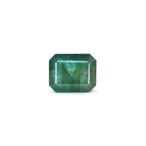 Loose 14.08 Ct Zambian Emerald Cut Iolite Gemstone Faceted 11x6mm for Fine Jewelry - Product Image 1