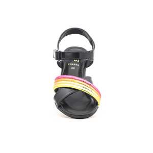 Sandalia de tacón negro formal FR4889 - Product Image 1