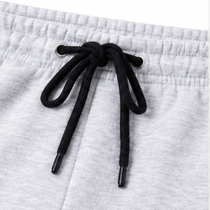 Custom Design Grey Fleece Casual Trousers Elastic Drawstring Waist Relaxed Straight Leg Sweatpants Winter <b>Lounge</b> Wear <b>For</b> <b>Mens</b> - Product Image 6