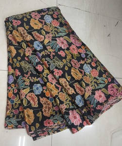 Tela Chinoon de Chifón con Estampado Digital y Bordado, Material de Lujo para Sarees y Vestidos Tradicionales de Mujer, Venta al Por Mayor, 70 GSM - Product Image 2