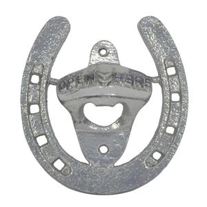 Décapsuleur mural en forme de fer à cheval pour décoration de bar à domicile, impression de logo personnalisée - Product Image 1