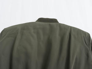 Chaqueta Bomber de Manga Larga con Cuello Mandarín, Estilo Europeo Americano, Nueva Moda para Mujer, con Cierre y Estampado Invernal - Product Image 4