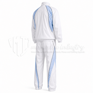 Ensemble de survêtement coupe-vent en nylon pour homme, veste et pantalon légers, ensemble de sport 2 pièces, tenue d'entraînement athlétique, vêtements de sport personnalisés pour l'extérieur - Product Image 5