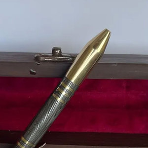 Stylo en acier de Damas, instrument d'écriture de haute qualité pour le bureau d'entreprise et l'utilisation professionnelle - Product Image 6