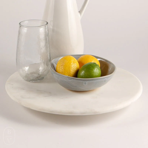 Plateau tournant multifonctionnel en marbre écologique, couleur verte, de qualité supérieure, rond, pour table à manger, support de service alimentaire - Product Image 3