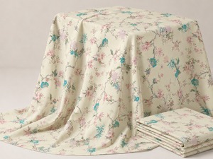 Tissu en coton cambre tissé uni léger à motifs floraux pour hijab, foulard, couvre-chef, décoration intérieure, rideaux, vêtements quotidiens pour filles - Product Image 2