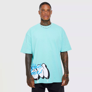 Camiseta para Hombre 95% Algodón 5% Elastano con Estampado Personalizado, Tejido Elástico Transpirable, Tallas Grandes - Product Image 1