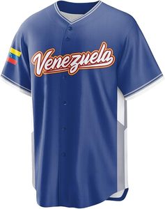 Maillot de baseball personnalisé Coupe du Monde 2026 - Maillots de baseball personnalisés imprimés/coudus pour hommes, femmes, jeunes et enfants - Product Image 2