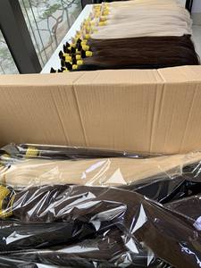 Vente chaude en vrac cheveux brun foncé cuticule cheveux alignés - Product Image 4