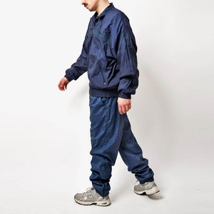 Ensemble veste coupe-vent à capuche et pantalon de survêtement pour homme, léger et imperméable, idéal pour la gym, l'entraînement et les sports de plein air - Product Image 5
