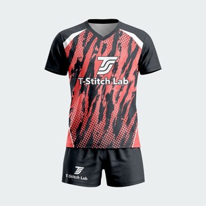 Camiseta deportiva con cuello en V personalizada para entrenamiento de voleibol, uniforme transpirable para mujer, uniforme de voleibol al por mayor. - Product Image 6