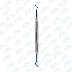 Instrumentos de Relleno de Resina Compuesta de Alta Calidad, Instrumentos Dentales con Puntas Azules, Instrumentos de Pulido de Plástico Plano - Product Image 4