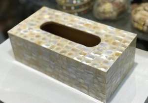 ผ้าเช็ดปากแบบฝังมุกแบบทำมือสำหรับโรงแรมร้านกาแฟการตั้งค่าโต๊ะสำหรับงานแต่งงานและงานปาร์ตี้จากอินเดียตามความต้องการสูง - Product Image 4