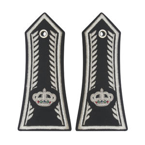 Epaulettes Bordados Personalizados Ecológicos para Uniformes con Accesorios de Grado (Materiales de Algodón/Poliéster/Nylon/PVC) - Product Image 5