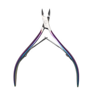 Classic Manicure Pedicure Cuticle Nippers Stainless Steel Curved Blade Wide Jaw Opening Nail Clippers for Finger and <b>Toe</b> ANAAIF - Product Image 6