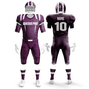 Diseña Tu Propio Uniforme de Fútbol Americano, Logotipo Personalizado, Conjunto Completo de Uniformes de Fútbol Americano para Equipos, Diseño Completo para Adultos - Product Image 4