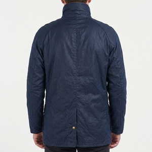 SUQAINA FASHION GARMENTS Waxed Cotton <b>Jackets</b> Custom Lightweight Outdoor Casual <b>Utility</b> Wind Resistant Outerwear Polyester - Product Image 2