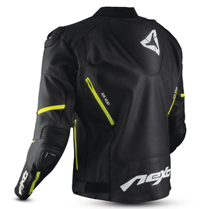 Chaqueta de Motocicleta de Cuero de Primera Calidad, Protección para Codos y Hombros con Certificación CE, Chaqueta de Carreras de Motocicleta con Logotipo Personalizado - Product Image 4