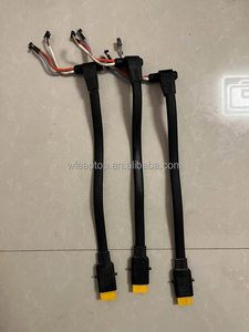 Câble de charge haute puissance authentique Agras T20 T16 (noir) avec prise multipolaires à courant élevé pour chargeur intelligent T20 - Product Image 1