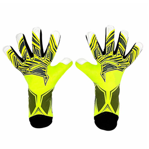 Guantes de Portero de Fútbol Clásicos con Corte Negativo, Transpirables, Híbridos, con Palma de Látex Alemán Súper Suave, Cierre de Gancho y Bucle, para Exteriores - Product Image 1