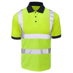 T-shirts de travail réfléchissants haute visibilité pour hommes, t-shirt réfléchissant à séchage rapide, t-shirt de sécurité - Product Image 6