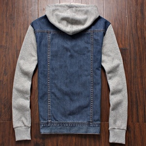 <b>Custom</b> OEM Service Acid Wash <b>Denim</b> <b>Jacket</b> for Men 100% Cotton Streetwear Style - Product Image 3