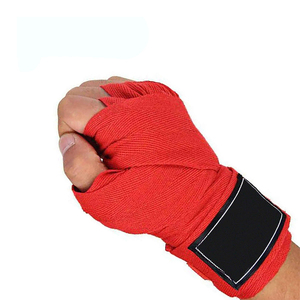 Bandages de boxe personnalisés avec logo et bandages de protection en coton pour entraînement de kickboxing, Muay Thai, MMA et autres sports, toutes couleurs - Product Image 4