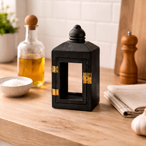 Portavelas de Madera de Mango Hecho a Mano – Decorativo para Mesa, Decoración del Hogar, Bodas y Eventos - Product Image 3