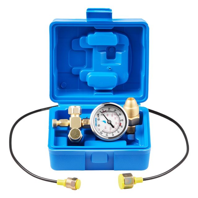 Hydraulic Nitrogen Accumulator Charging Kit 0-1420 Psi For Construction Machinery Parts