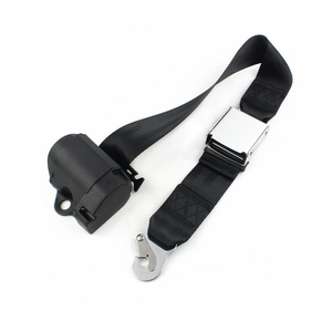 Ceinture de sécurité rétractable à 2 points HO-FEC056 avec boucle d'avion - Product Image 1